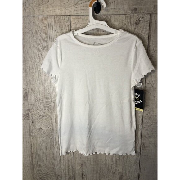 Girl's Art Class White & Pink Emoji Shirts & 3 Mismatched Socks Size L 10/12. C3 - Picture 6 of 11